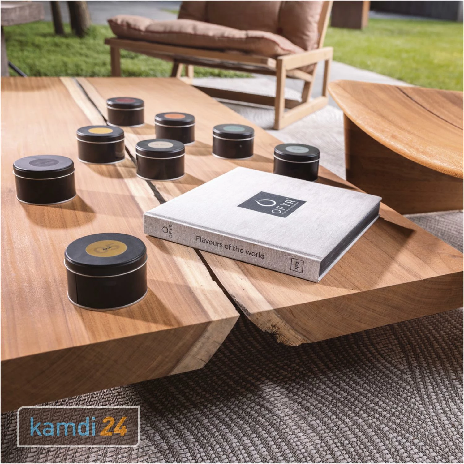 OFYR Kochbuch No.2 'Flavours Of The World' Set Mit 8 Gewürzen 4 OFYR Kochbuch No.2 'Flavours Of The World' Set Mit 8 Gewürzen – Bild 4