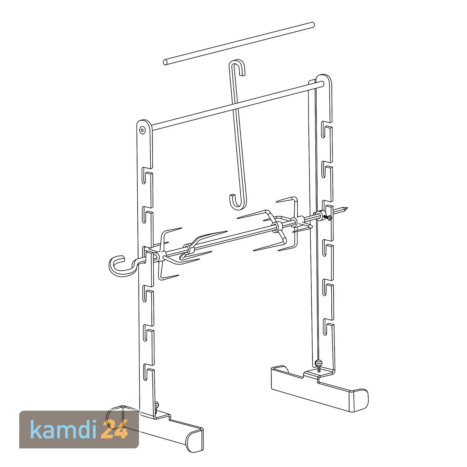 OFYR Rotisserie-Set Ohne Motor 7 OFYR Rotisserie-Set Ohne Motor – Bild 7