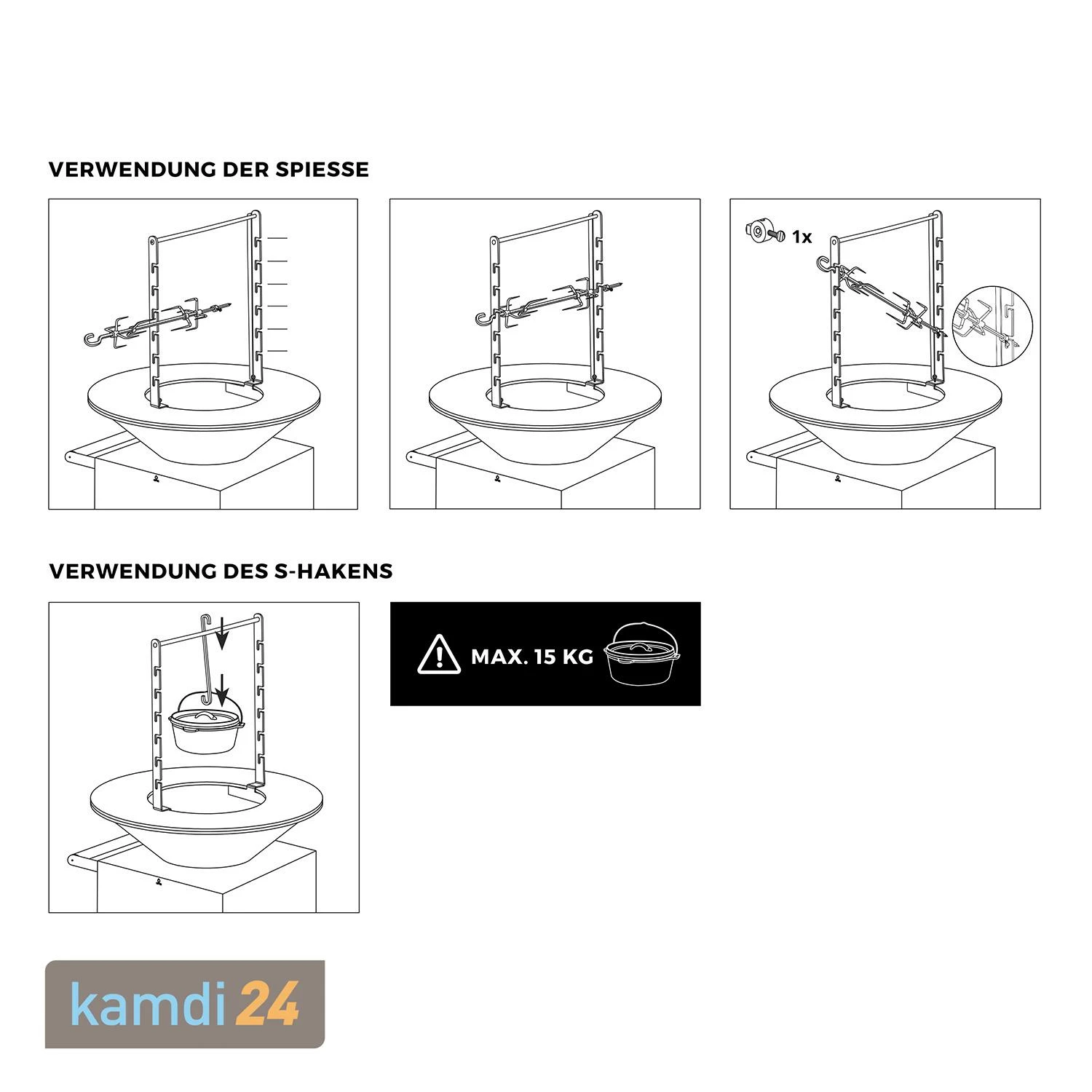 OFYR Rotisserie-Set Ohne Motor 8 OFYR Rotisserie-Set Ohne Motor – Bild 8