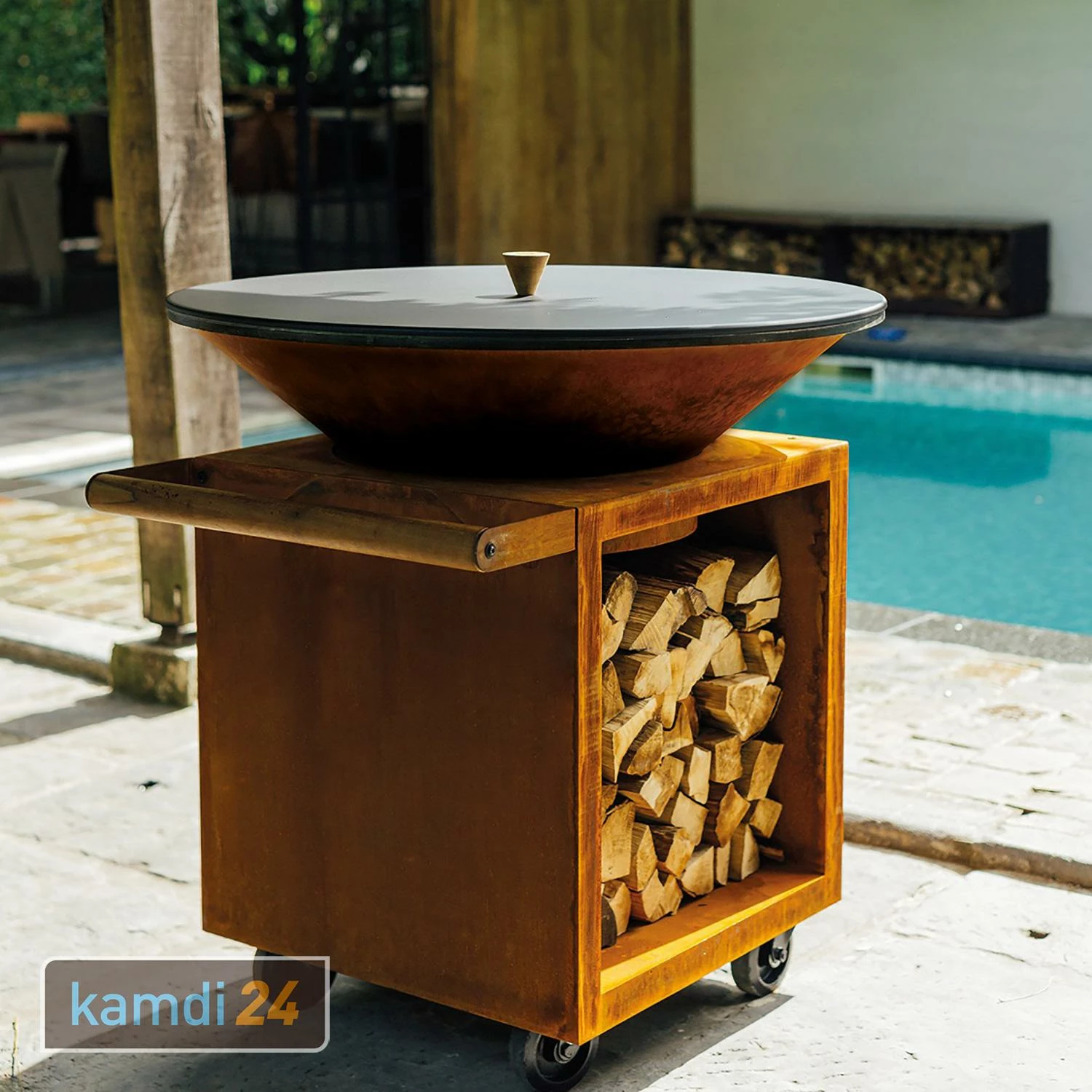 OFYR Schutzdeckel Schwarz Ø 100 Cm 5 OFYR Schutzdeckel Schwarz Ø 100 Cm – Bild 5