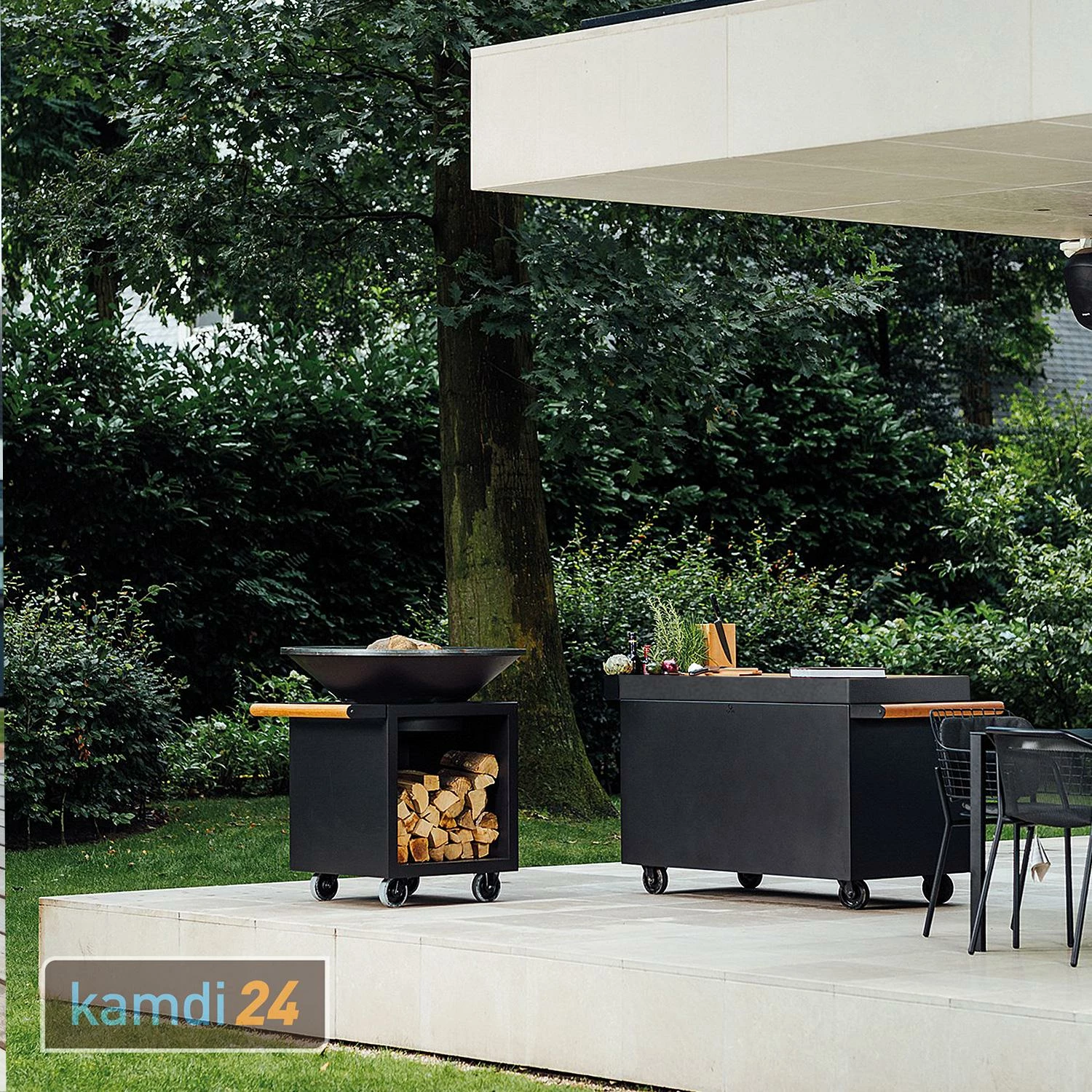 OFYR Sockel Black 135 PRO Mit Arbeitsplatte Keramik 3 OFYR Sockel Black 135 PRO Mit Arbeitsplatte Keramik – Bild 3