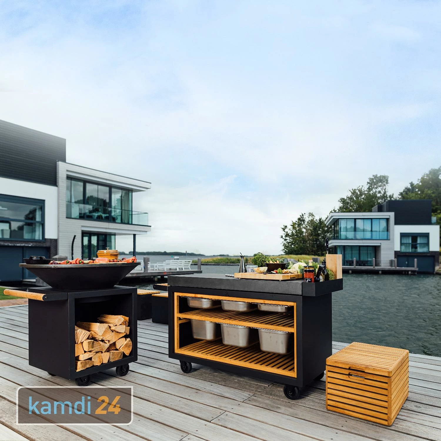 OFYR Sockel Black 135 PRO Mit Arbeitsplatte Keramik 4 OFYR Sockel Black 135 PRO Mit Arbeitsplatte Keramik – Bild 4