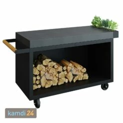 OFYR Sockel Black 135 PRO Mit Arbeitsplatte Keramik