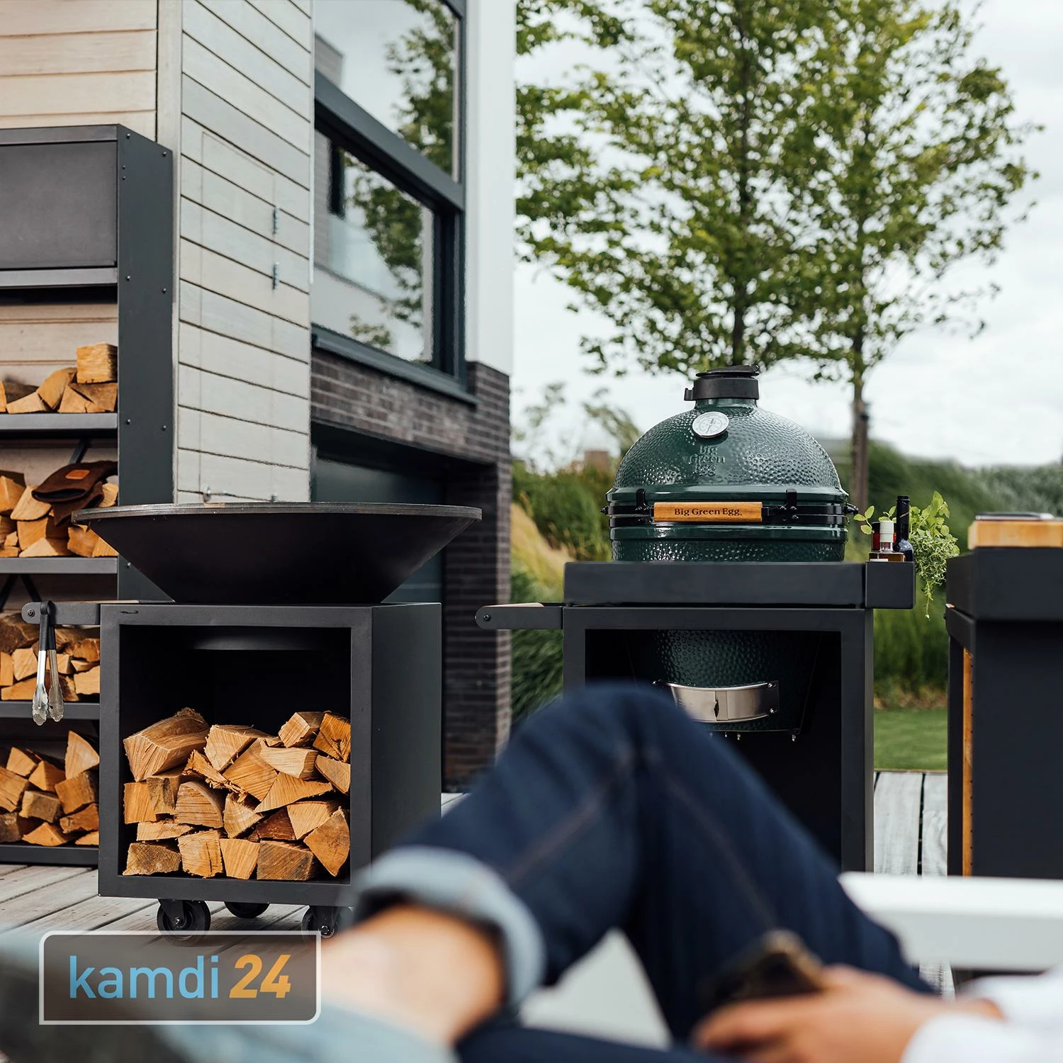 OFYR Sockel Black 65 PRO Beton Für Kamado BGE 3 OFYR Sockel Black 65 PRO Beton Für Kamado BGE – Bild 3