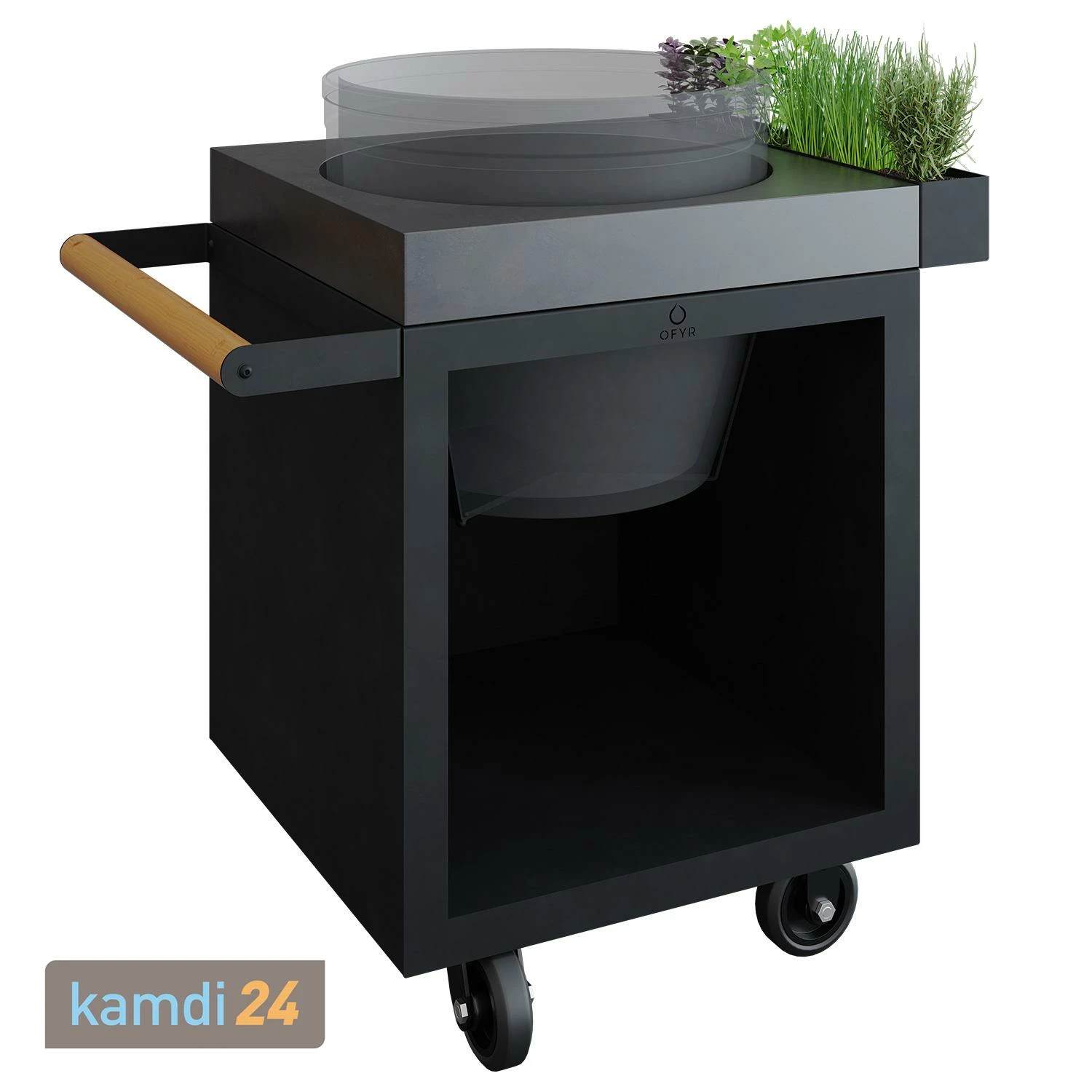 OFYR Sockel Black 65 PRO Beton Für Kamado BGE 1 OFYR Sockel Black 65 PRO Beton Für Kamado BGE