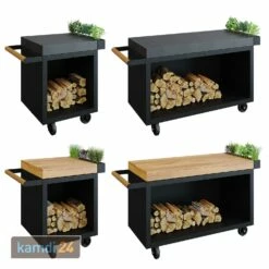 OFYR Sockel Black 65 PRO Mit Arbeitsplatte Teakholz -WEBER Verkäufe ofyr sockel black 65 pro mit arbeitsplatte teakholz 22407 m 8