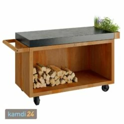 OFYR Sockel Corten 135 PRO Mit Arbeitsplatte Keramik