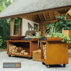 OFYR Sockel Corten 65 PRO Mit Arbeitsplatte Keramik -WEBER Verkäufe ofyr sockel corten 65 pro mit arbeitsplatte keramik m 2