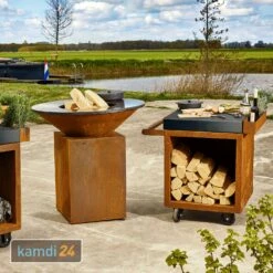 OFYR Sockel Corten 65 PRO Mit Arbeitsplatte Keramik -WEBER Verkäufe ofyr sockel corten 65 pro mit arbeitsplatte keramik m 3