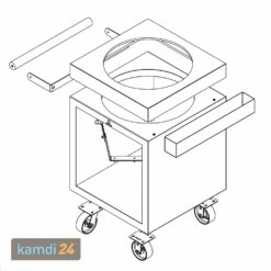 OFYR Sockel Schwarz 65 PRO Concrete Für Kamado TB 9 OFYR Sockel Schwarz 65 PRO Concrete Für Kamado TB -WEBER Verkäufe ofyr sockel schwarz 65 pro concrete fuer kamado tb 25574 m 4