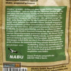 OlioBric Grill-Briketts, Eiform, 5 X 3 Kg (15 Kg) 22 OlioBric Grill-Briketts, Eiform, 5 X 3 Kg (15 Kg) -WEBER Verkäufe oliobric grill briketts eiform 5 x 3 kg 15 kg m 10