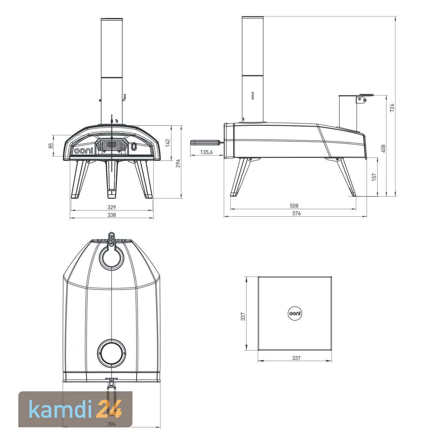 Ooni Fyra 12" Pizzaofen 12 Ooni Fyra 12" Pizzaofen – Bild 12