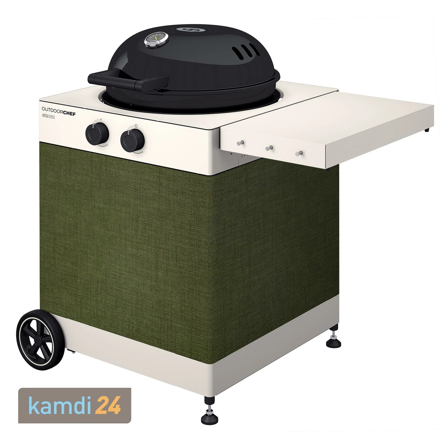 Outdoorchef Arosa 570 G Tex Gasgrill Moss Green 1 Outdoorchef Arosa 570 G Tex Gasgrill Moss Green
