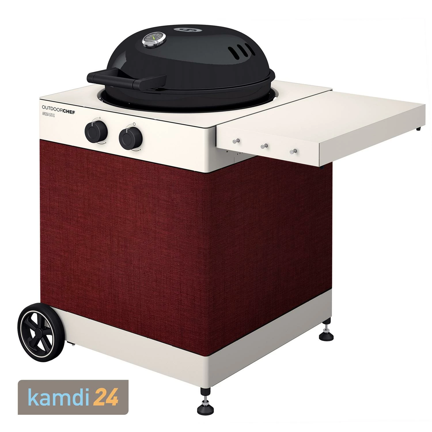 Outdoorchef Arosa 570 G Tex Gasgrill Velvet Red 1 Outdoorchef Arosa 570 G Tex Gasgrill Velvet Red