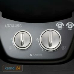 Outdoorchef Ascona 570 G Gas-Kugelgrill Dunkelgrau + Abdeckhaube -WEBER Verkäufe outdoorchef ascona 570 g gas kugelgrill dunkelgrau abdeckhaube 20926 m 7