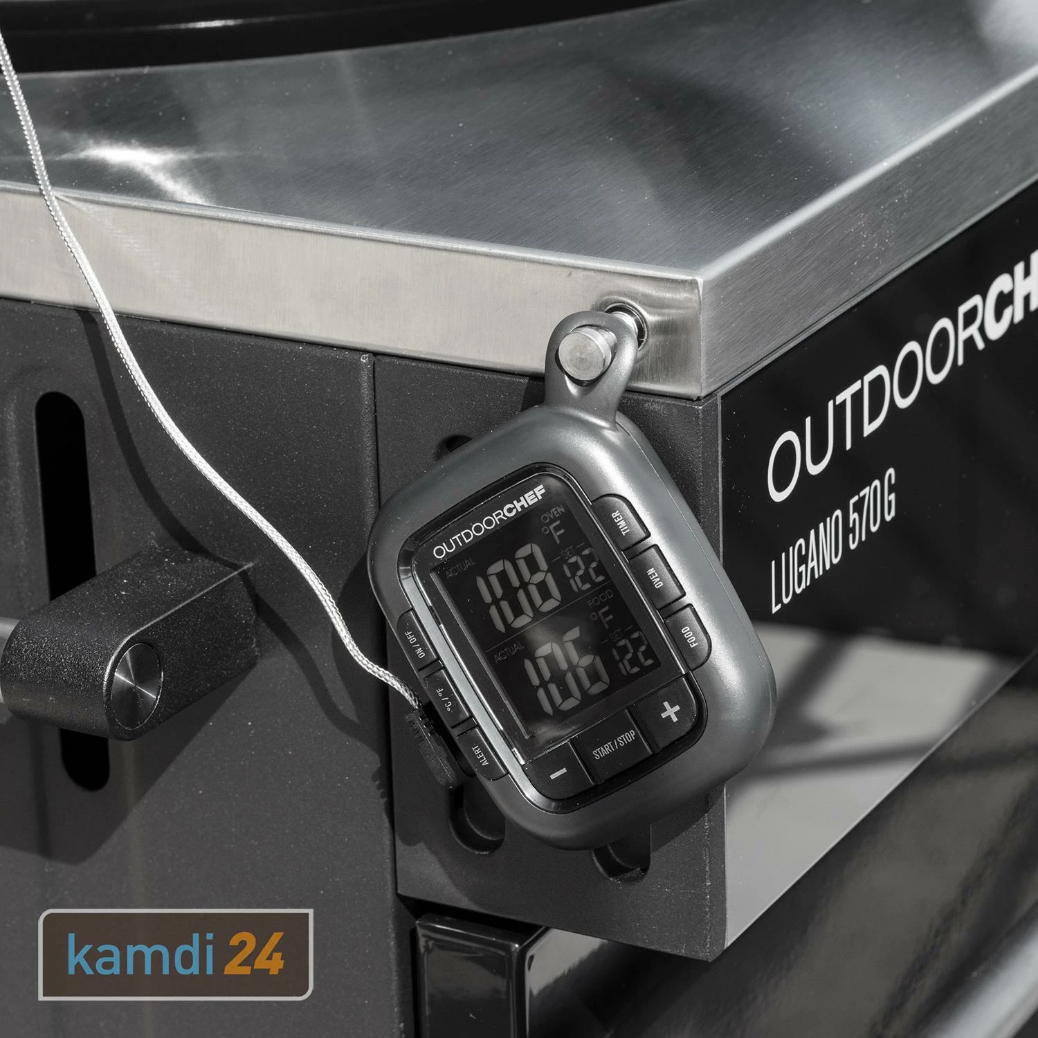 Outdoorchef Gourmet Check Grillthermometer Schwarz 2 Outdoorchef Gourmet Check Grillthermometer Schwarz – Bild 2