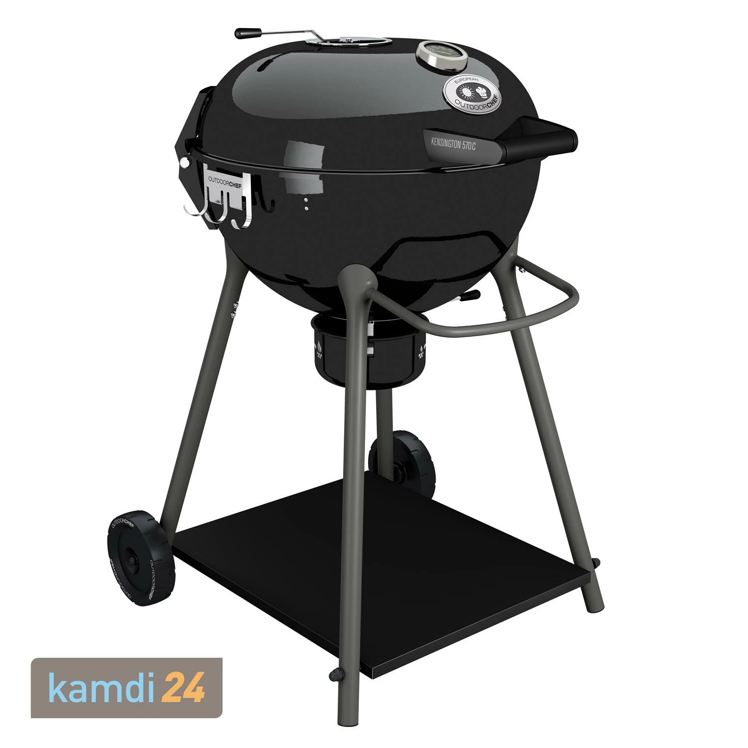 Outdoorchef Kensington 570 C Holzkohle-Kugelgrill 2 Outdoorchef Kensington 570 C Holzkohle-Kugelgrill – Bild 2