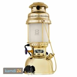 Petromax Elektro-Tischleuchte HK500/829 Messing