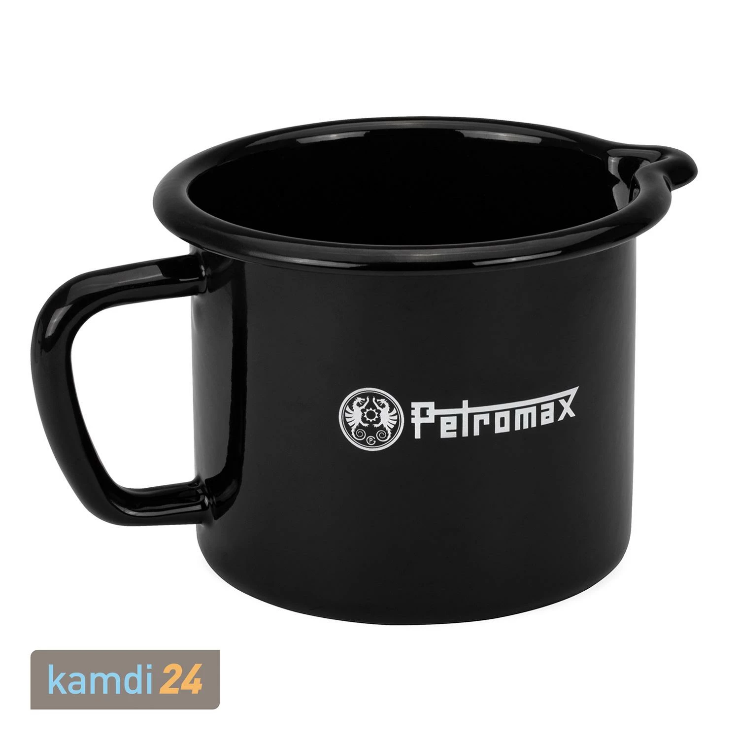 Petromax Emaille-Milchtopf Schwarz 1,4 Liter 1 Petromax Emaille-Milchtopf Schwarz 1,4 Liter