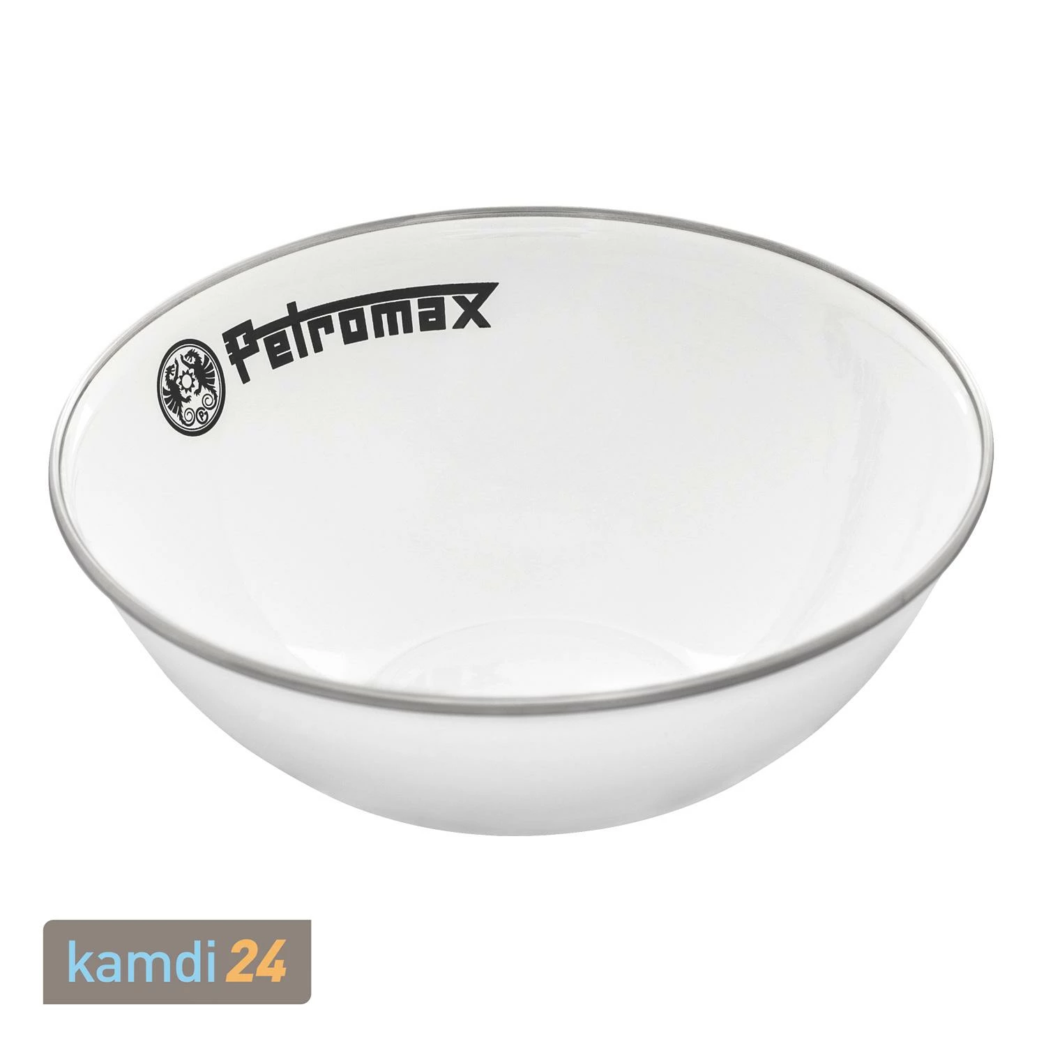 Petromax Emaille-Schalen Weiß 2er-Set 1 Liter 2 Petromax Emaille-Schalen Weiß 2er-Set 1 Liter – Bild 2