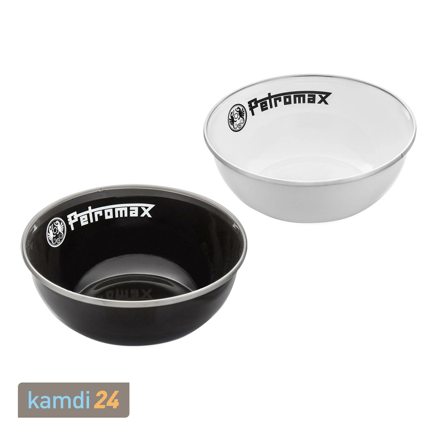 Petromax Emaille-Schalen Weiß 2er-Set 160 Ml 6 Petromax Emaille-Schalen Weiß 2er-Set 160 Ml – Bild 6