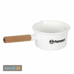Petromax Emaille-Stieltopf Weiß 1 Liter