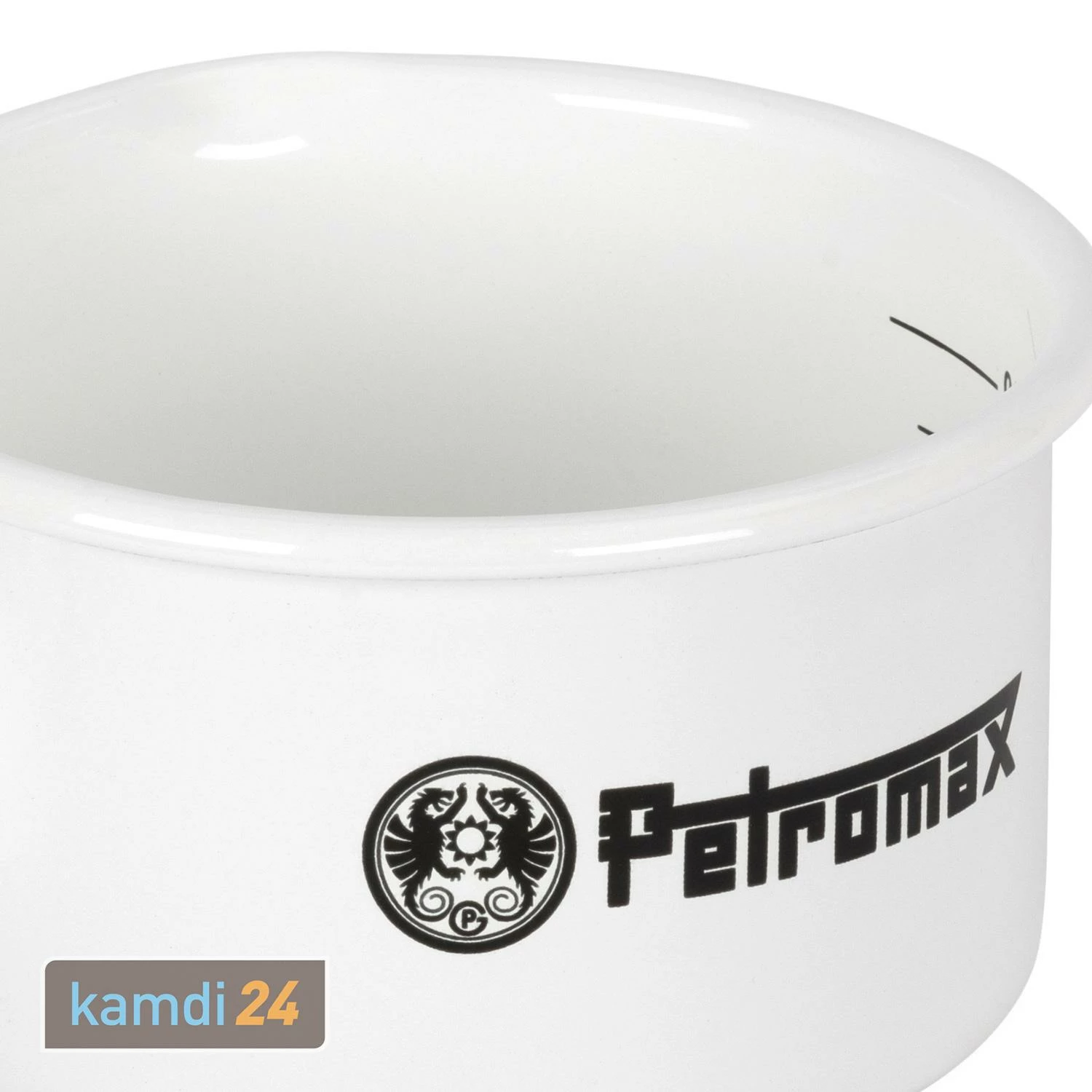 Petromax Emaille-Stieltopf Weiß 500 Ml 3 Petromax Emaille-Stieltopf Weiß 500 Ml – Bild 3