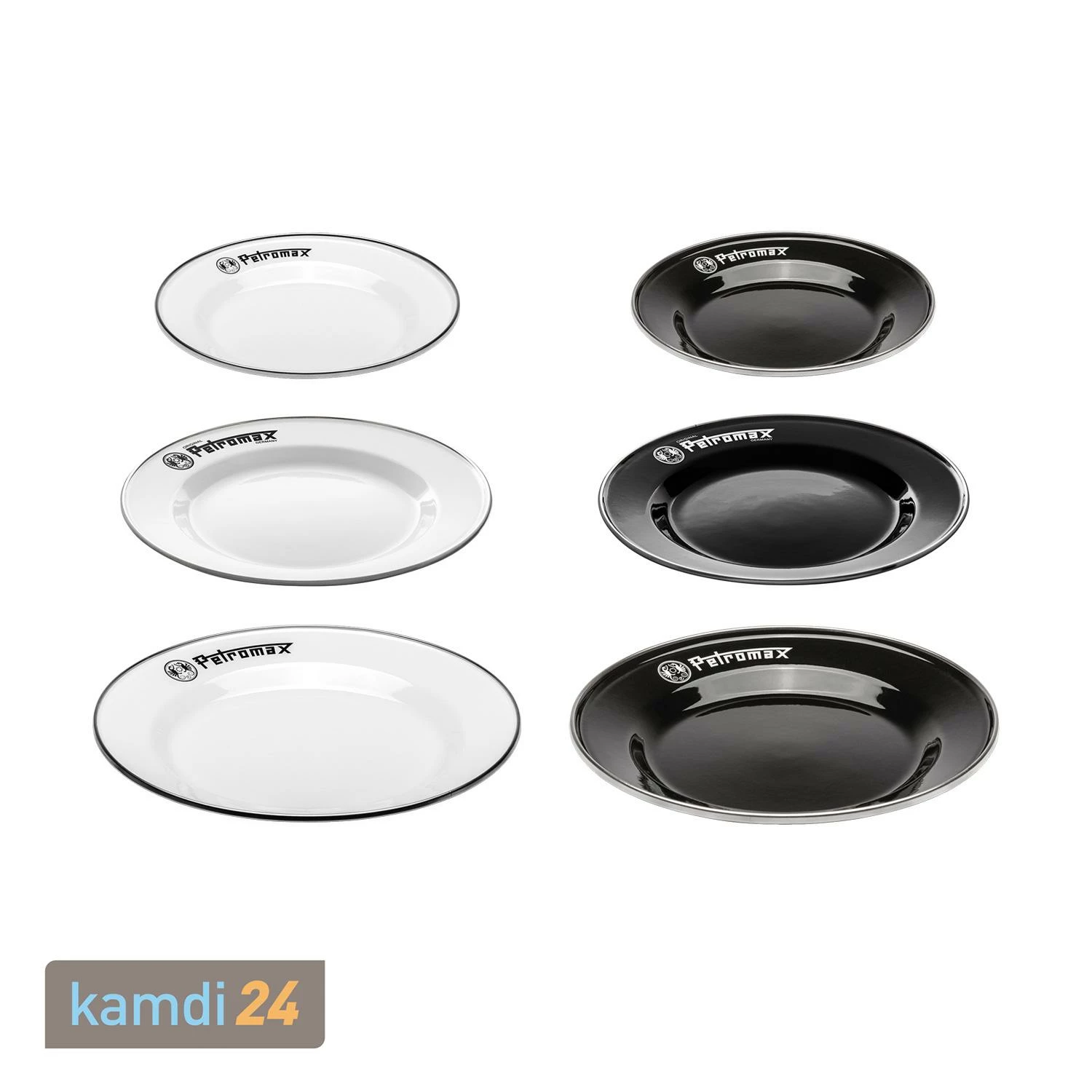 Petromax Emaille-Teller Schwarz 2er-Set Ø 22 Cm 12 Petromax Emaille-Teller Schwarz 2er-Set Ø 22 Cm – Bild 12