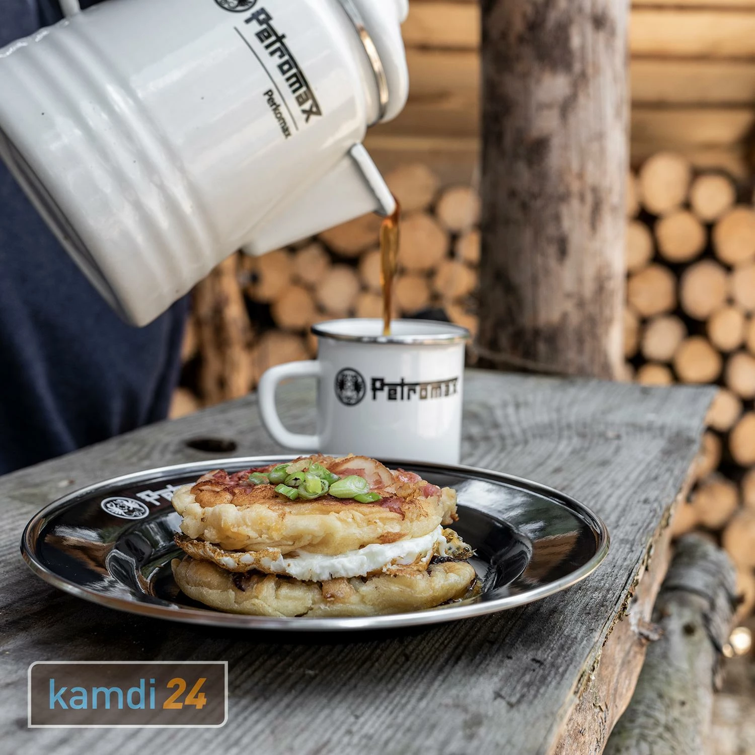 Petromax Emaille-Teller Schwarz 2er-Set Ø 22 Cm 8 Petromax Emaille-Teller Schwarz 2er-Set Ø 22 Cm – Bild 8