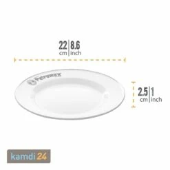 Petromax Emaille-Teller Weiß 2er-Set Ø 22 Cm 20 Petromax Emaille-Teller Weiß 2er-Set Ø 22 Cm -WEBER Verkäufe petromax emaille teller weiss 2er set 22 cm m 8