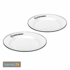 Petromax Emaille-Teller Weiß 2er-Set Ø 26 Cm