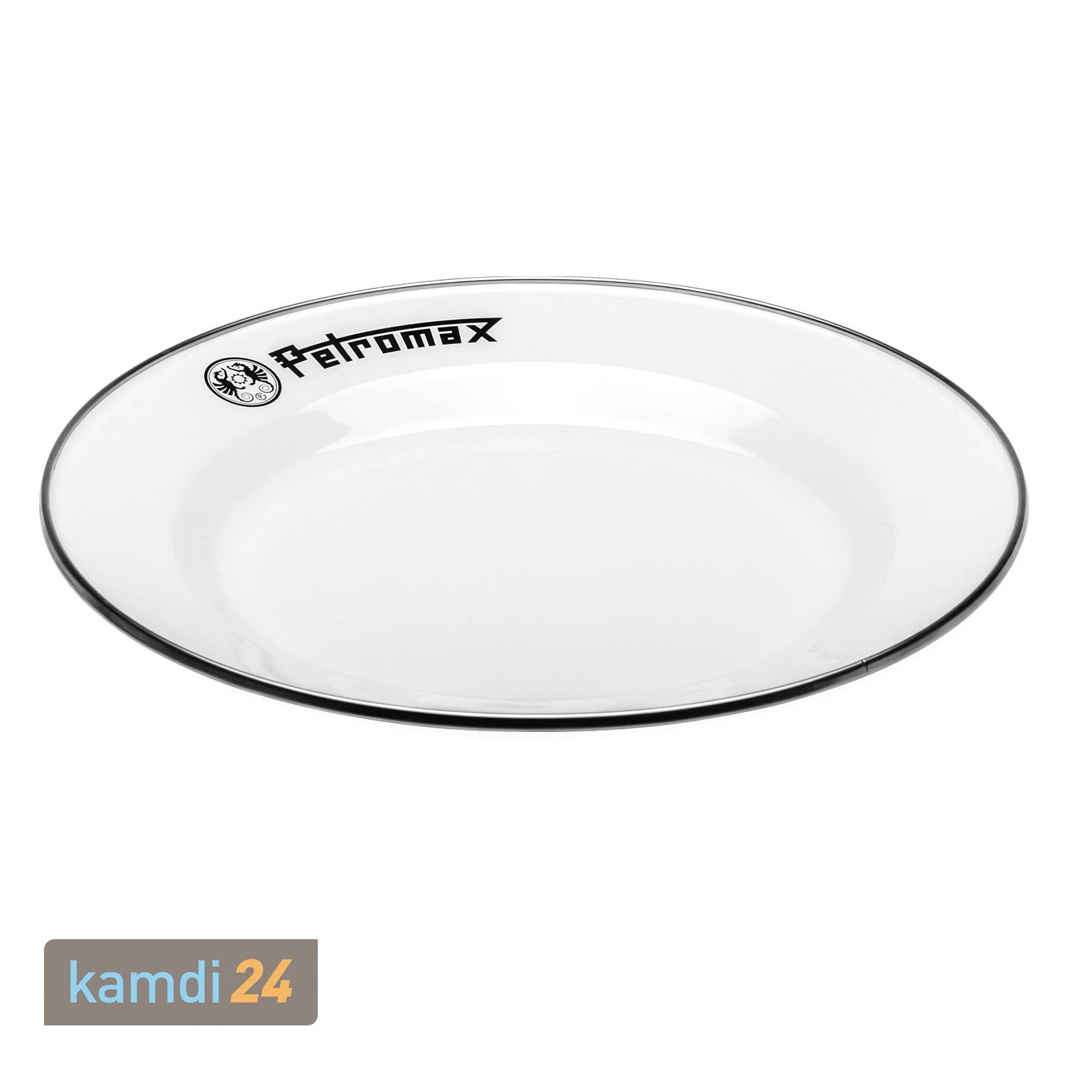 Petromax Emaille-Teller Weiß 2er-Set Ø 26 Cm 2 Petromax Emaille-Teller Weiß 2er-Set Ø 26 Cm – Bild 2