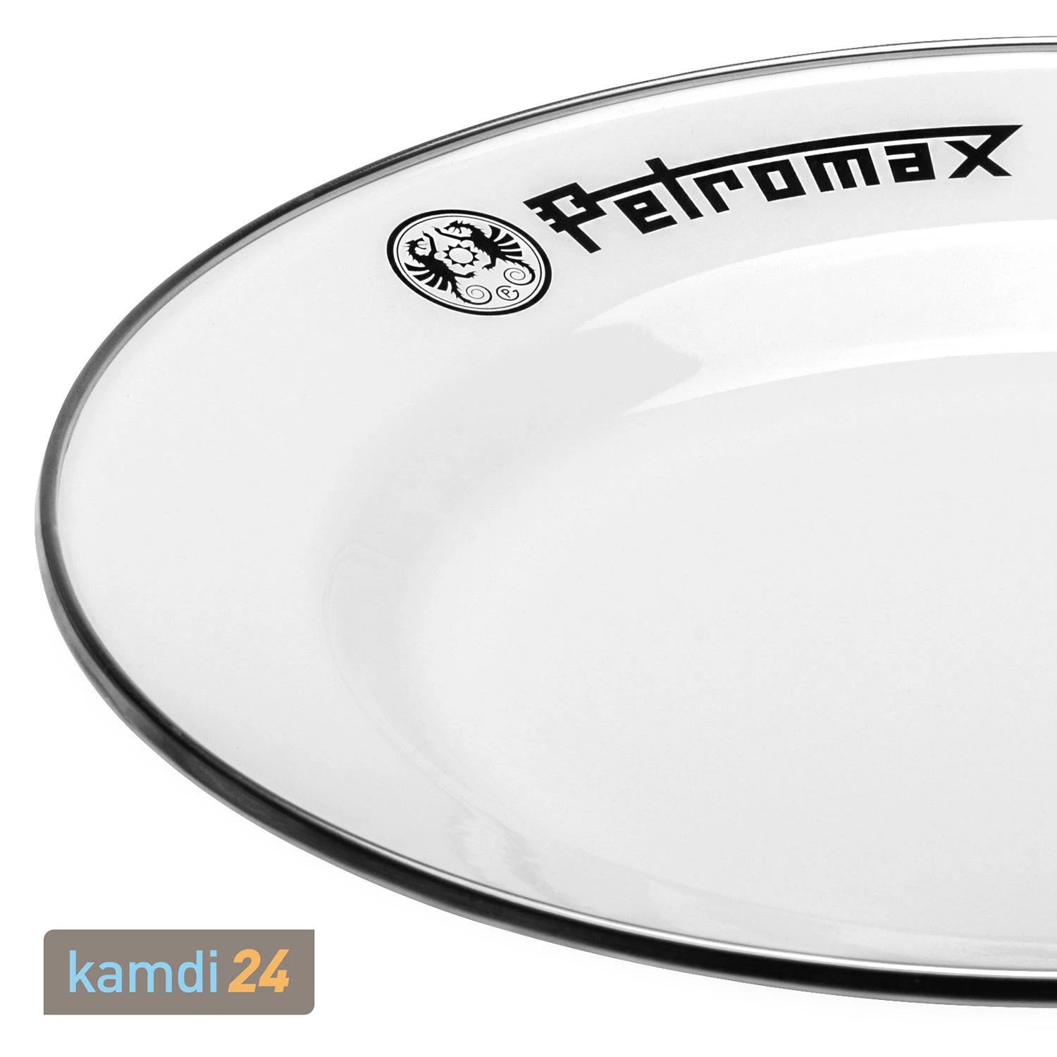 Petromax Emaille-Teller Weiß 2er-Set Ø 26 Cm 3 Petromax Emaille-Teller Weiß 2er-Set Ø 26 Cm – Bild 3