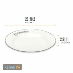 Petromax Emaille-Teller Weiß 2er-Set Ø 26 Cm 11 Petromax Emaille-Teller Weiß 2er-Set Ø 26 Cm -WEBER Verkäufe petromax emaille teller weiss 2er set 26 cm 25322 m 3