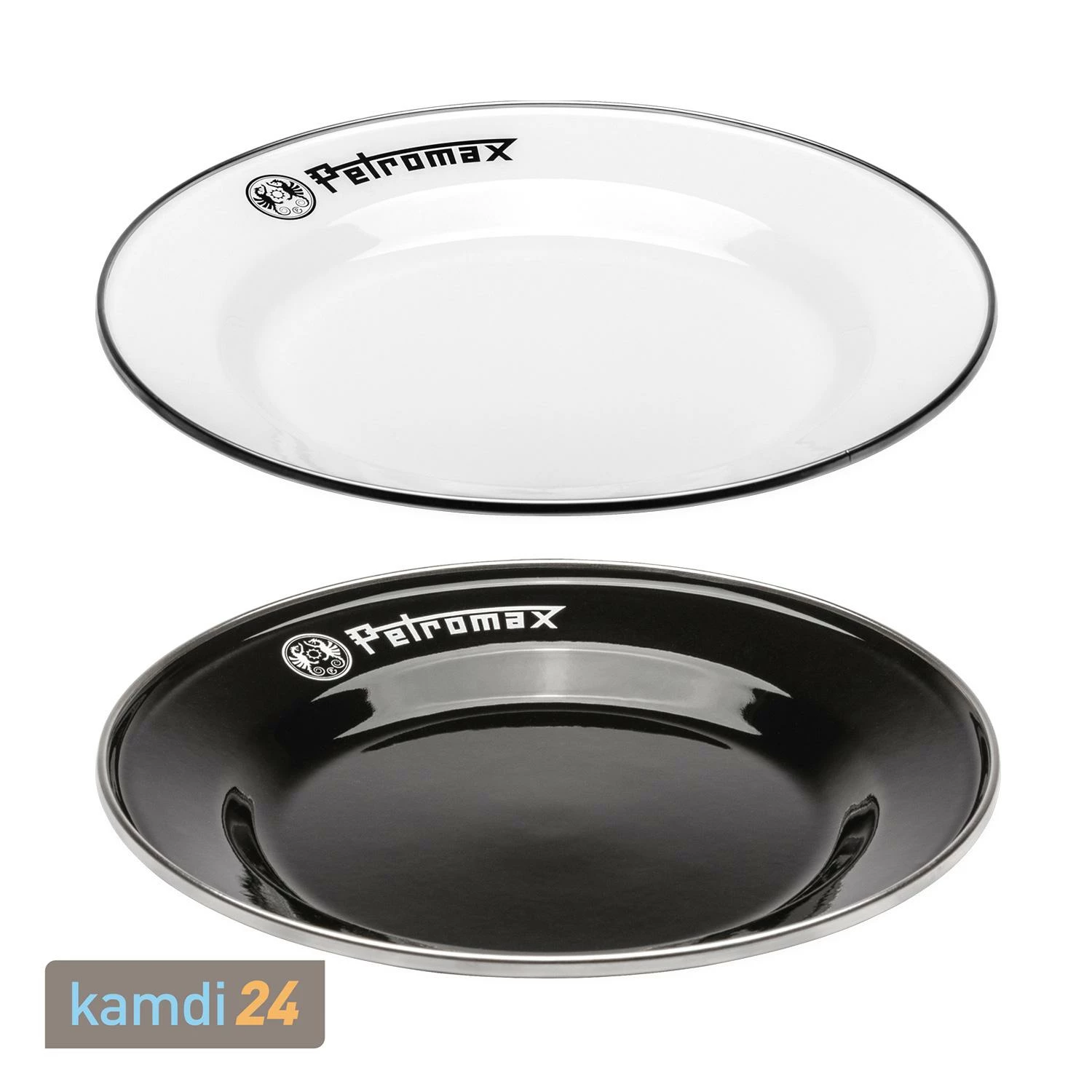 Petromax Emaille-Teller Weiß 2er-Set Ø 26 Cm 5 Petromax Emaille-Teller Weiß 2er-Set Ø 26 Cm – Bild 5