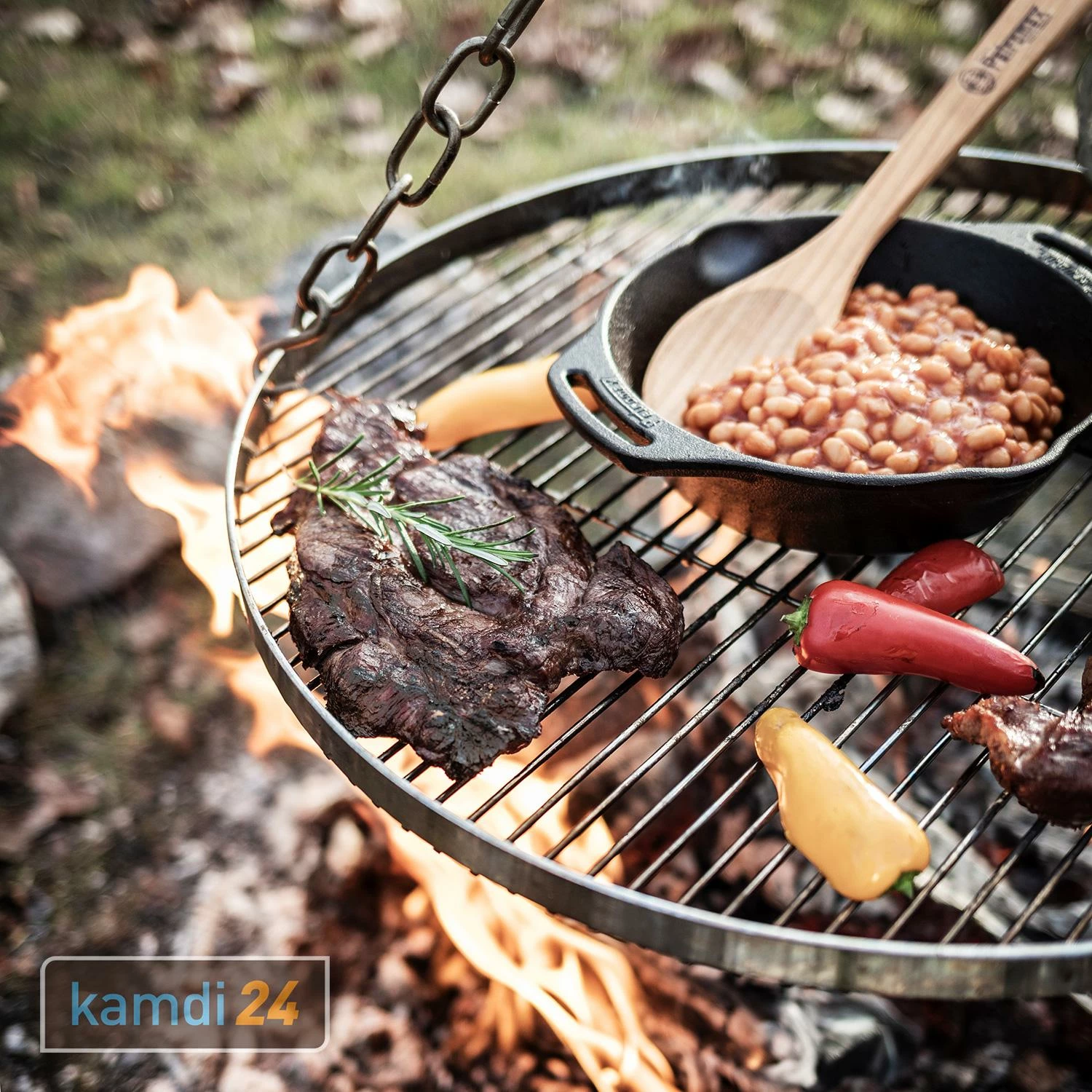 Petromax H-grate50 Hänge-Rost Für Dreibein 5 Petromax H-grate50 Hänge-Rost Für Dreibein – Bild 5