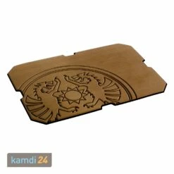 Petromax Haft-Auflage Für Kühlbox Kx25 Braun Mit Drachenemblem