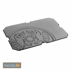 Petromax Haft-Auflage Für Kühlbox Kx25 Grau Mit Drachenemblem