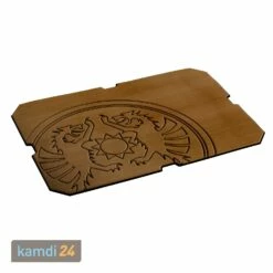 Petromax Haft-Auflage Für Kühlbox Kx50 Braun Mit Drachenemblem