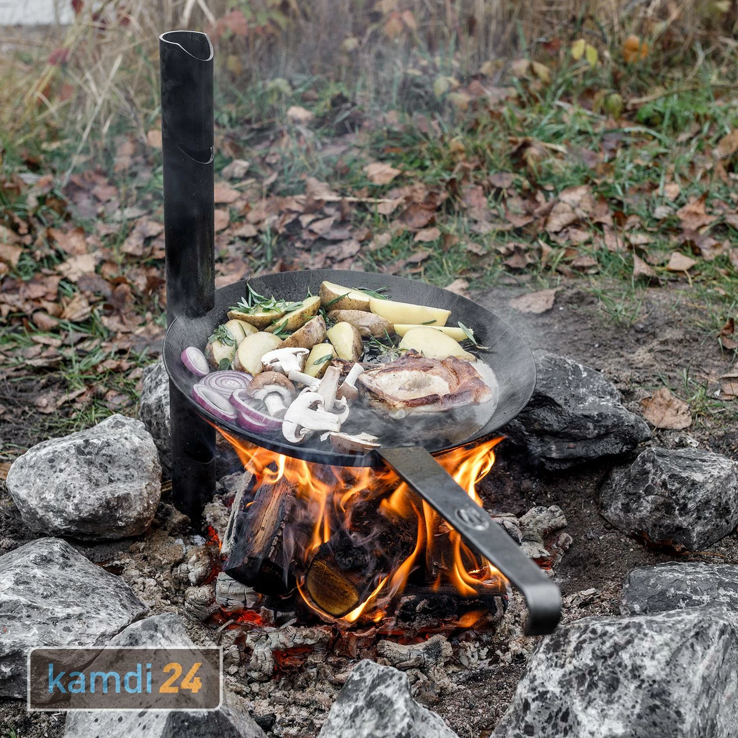 Petromax Lagerfeuer-Halterung Für Schmiedeeiserne Pfannen 8 Petromax Lagerfeuer-Halterung Für Schmiedeeiserne Pfannen – Bild 8