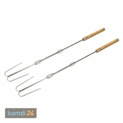 Petromax Lagerfeuer-Spieße Mit Gebogener Gabel 2er-Set