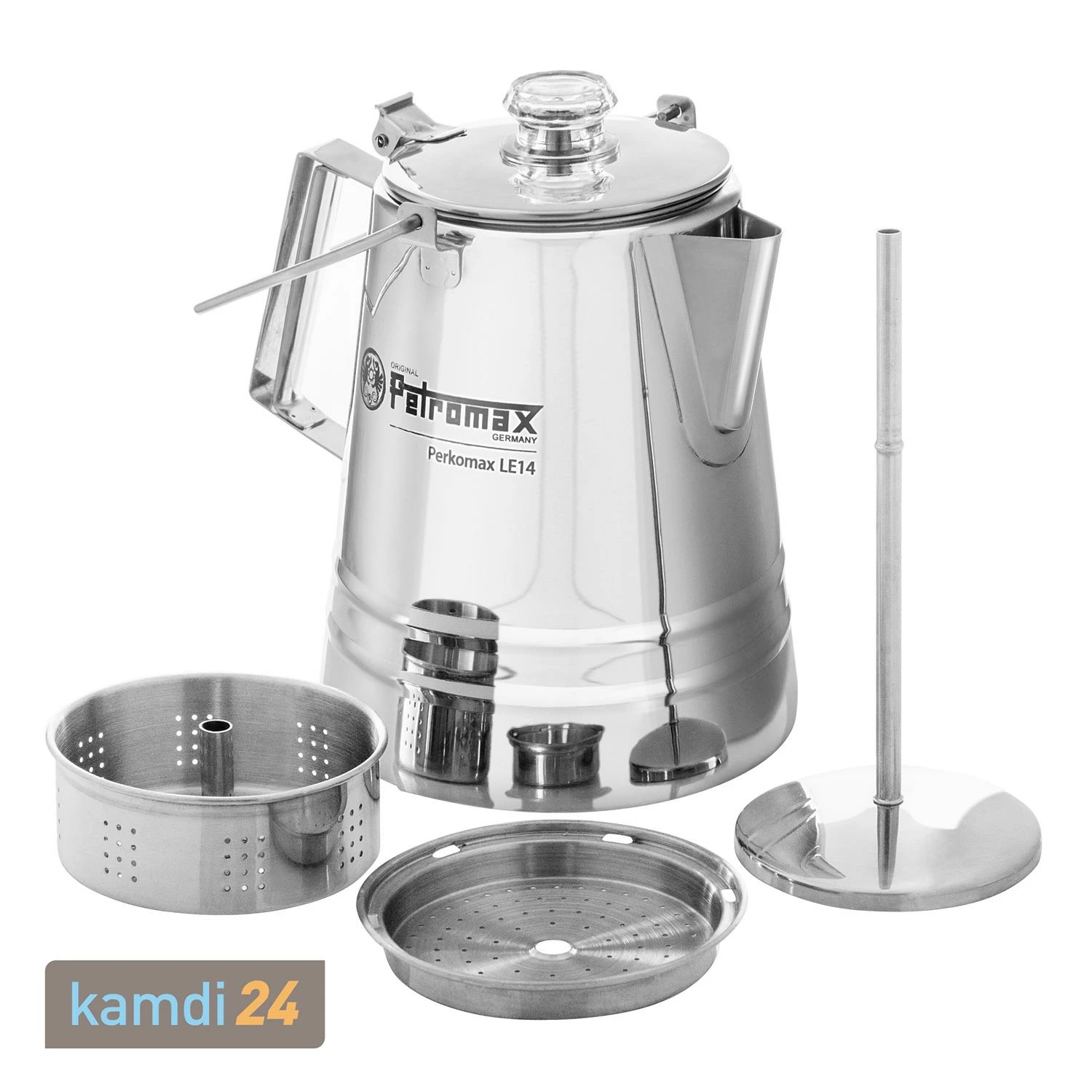 Petromax Perkolator Perkomax Edelstahl Le14 8 Petromax Perkolator Perkomax Edelstahl Le14 – Bild 8