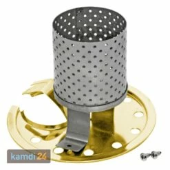 Petromax Radiator Für Petroleumleuchte HK500 Mit Prallteller Messing