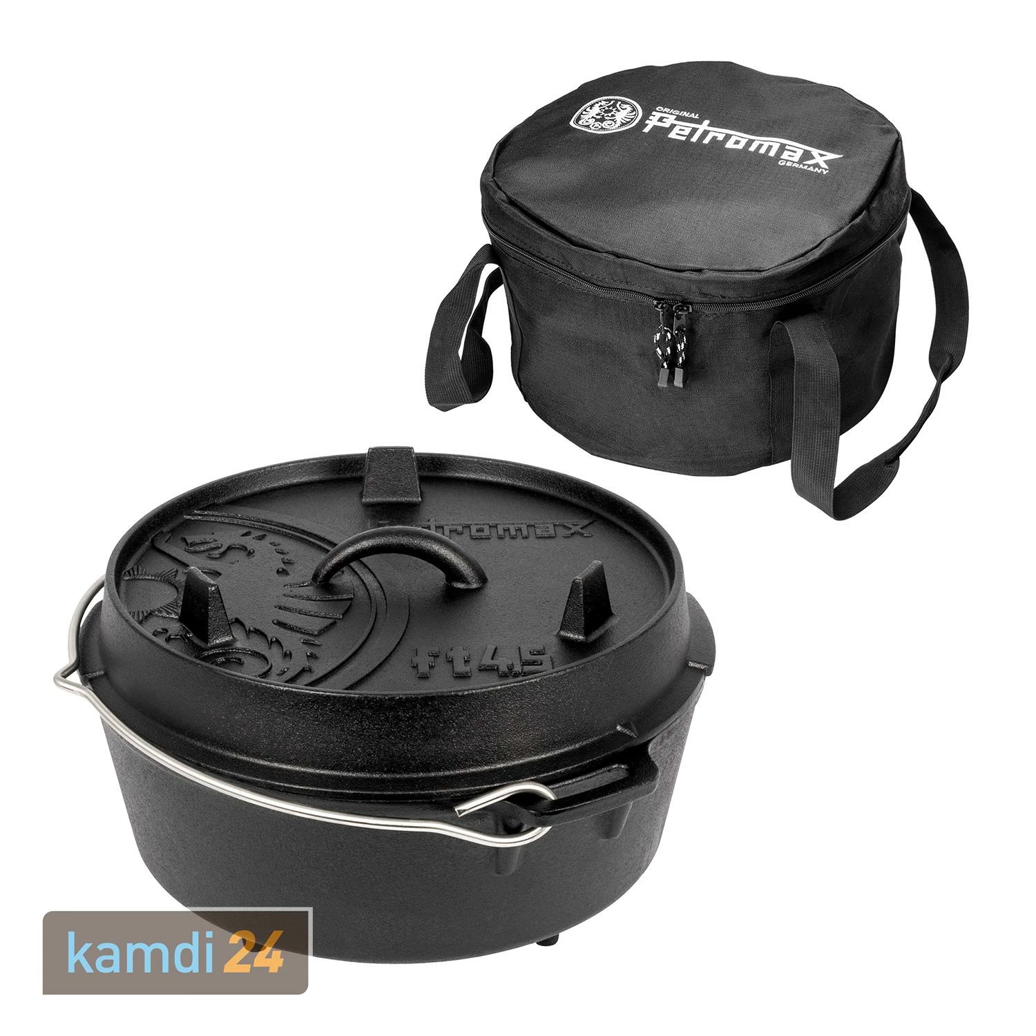 Petromax Set Feuertopf Ft4.5 + Transporttasche 1 Petromax Set Feuertopf Ft4.5 + Transporttasche