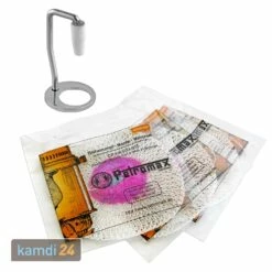 Petromax Stützbügel Für Petroleumleuchte HK500 + 3 Zweiloch-Glühstrümpfe