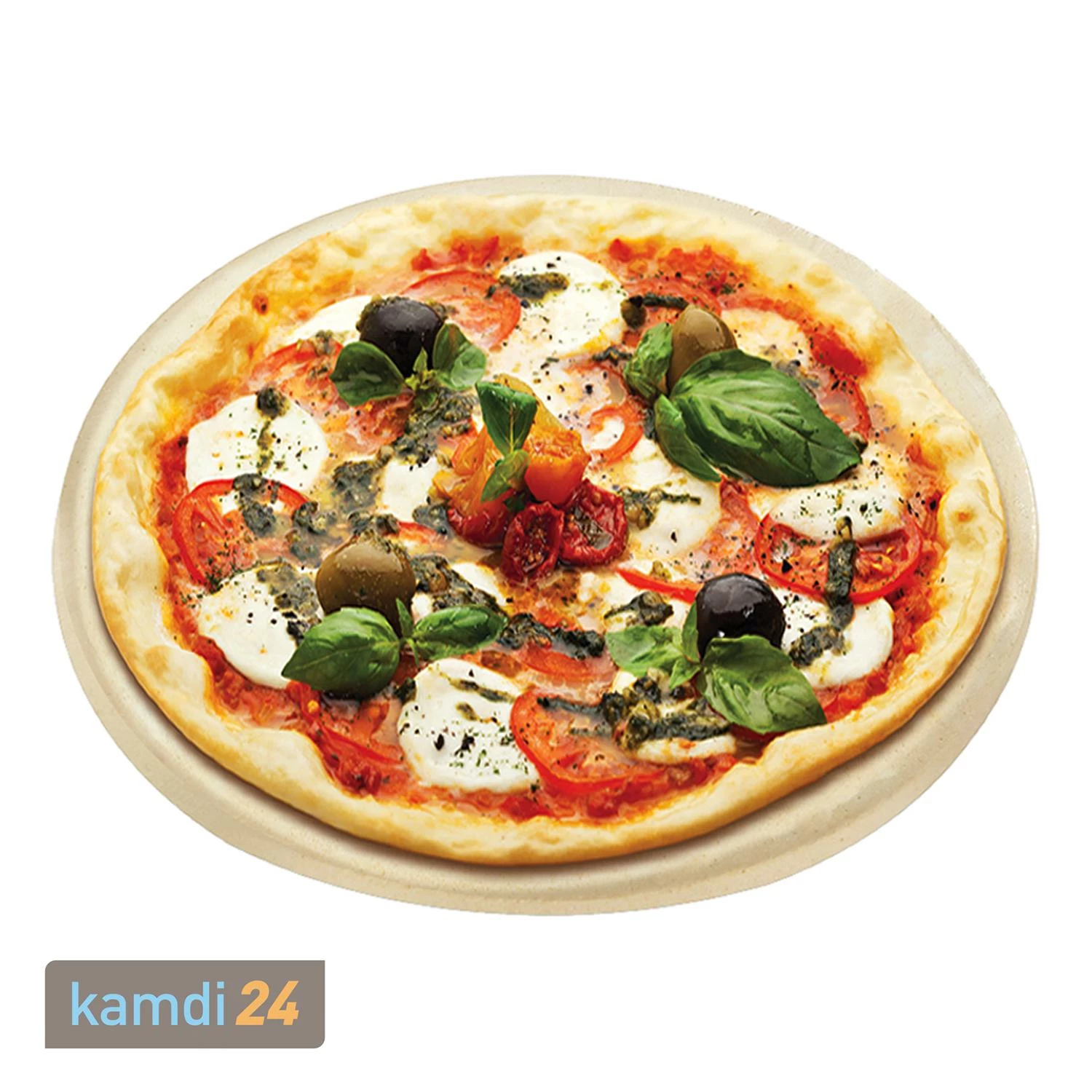 Primo Pizza Stein Natur 39 Cm Für Oval 400 XL, 300 Large Und Kamado 2 Primo Pizza Stein Natur 39 Cm Für Oval 400 XL, 300 Large Und Kamado – Bild 2