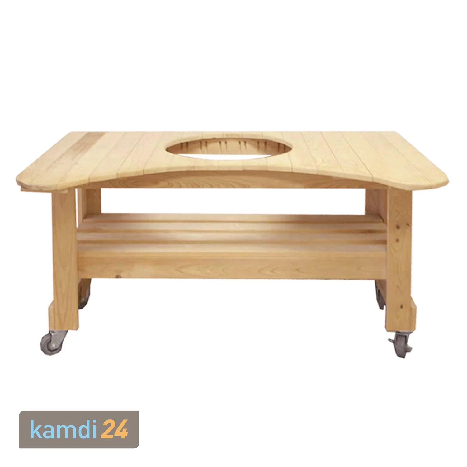 Primo Zypressenholz-Tisch Für Kamado Round 1 Primo Zypressenholz-Tisch Für Kamado Round