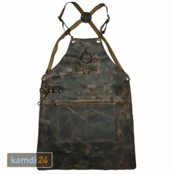 Rock'n'Rubs Grillschürze Leder Cognac Crunch