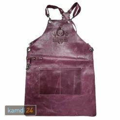 Rock'n'Rubs Grillschürze Leder Lila