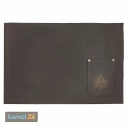 Rock'n'Rubs Tisch-Set Aus Leder Braun